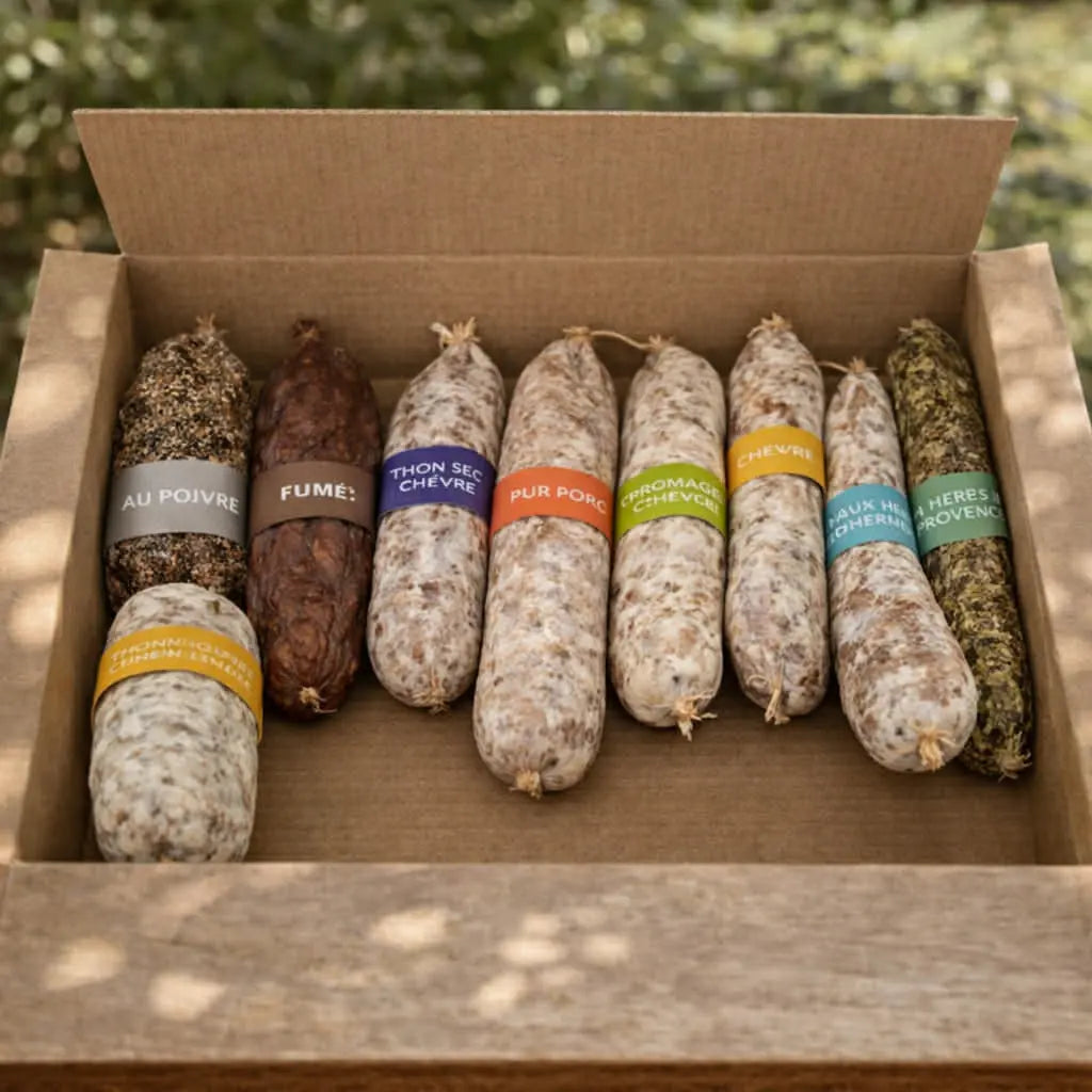 Box apéro 10 saucisson Ôsaucissons