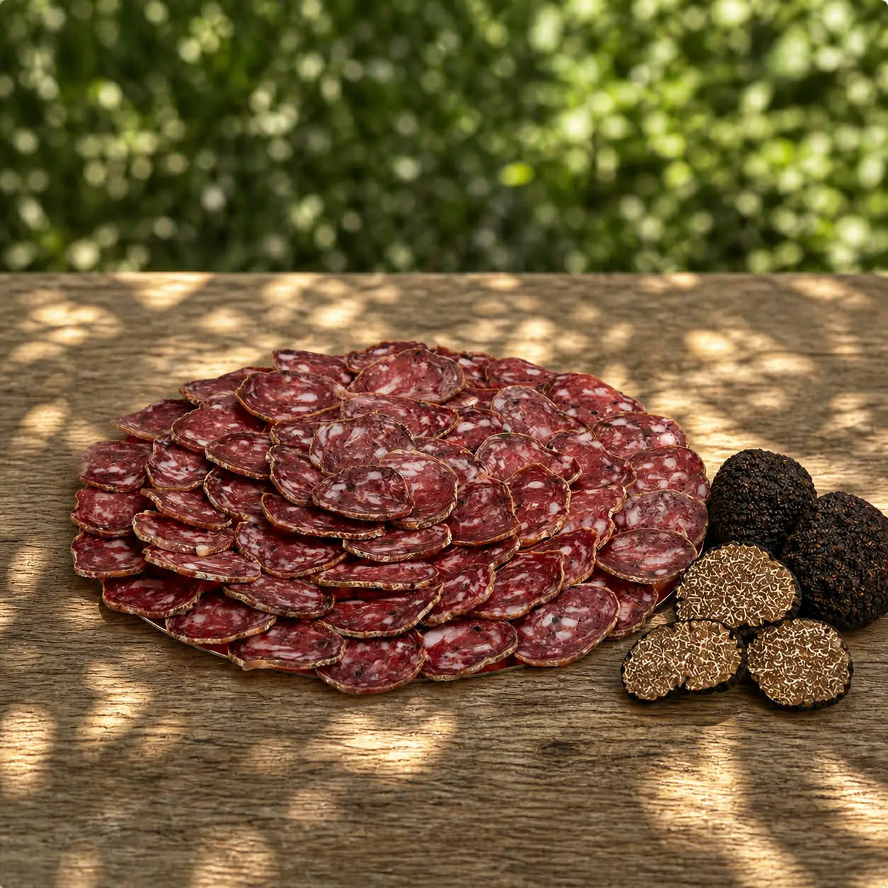 Rosace saucisson à la truffe Ôsaucissons