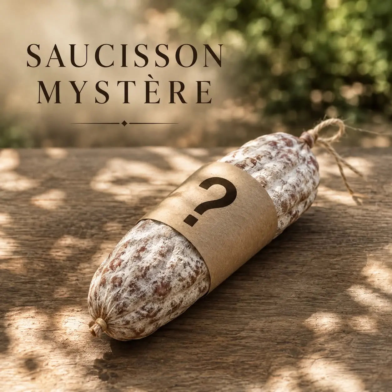 Saucisson MYSTÈRE 🤔❓🐷 Ôsaucissons