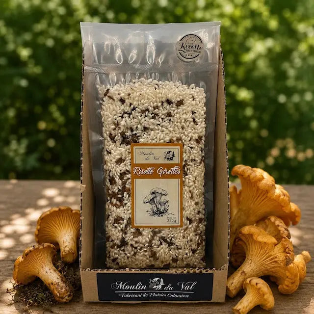risotto ensoleiller girolles Ôsaucissons