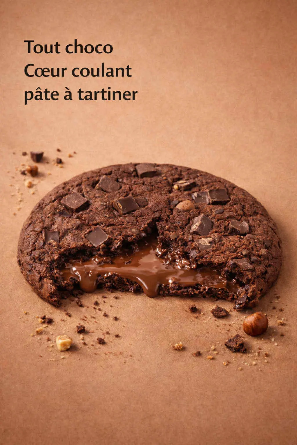 Cookies cœur coulant bueno Ôsaucissons