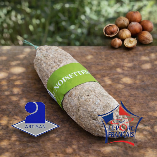 Saucisson artisanal noisette