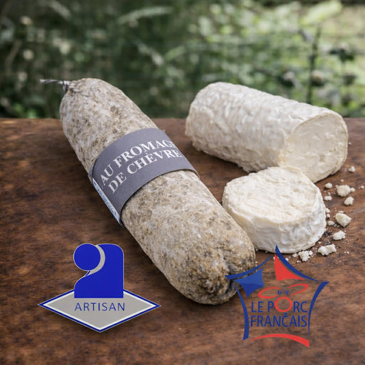 Saucisson artisanal chèvre