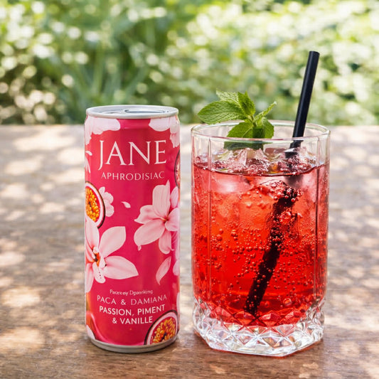 Eau pétillante passion vanille piment