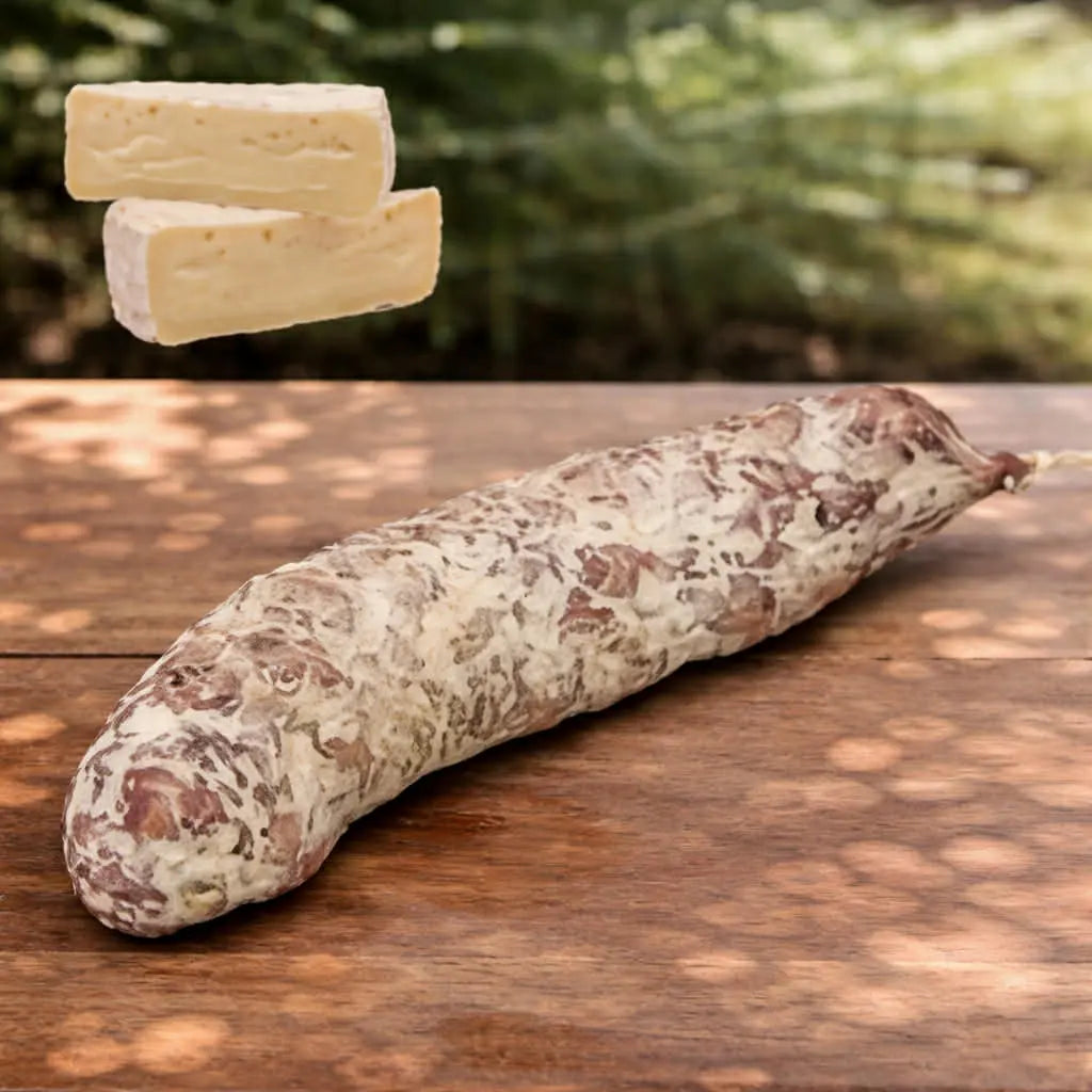 Saucisson artisanal camembert Ôsaucissons