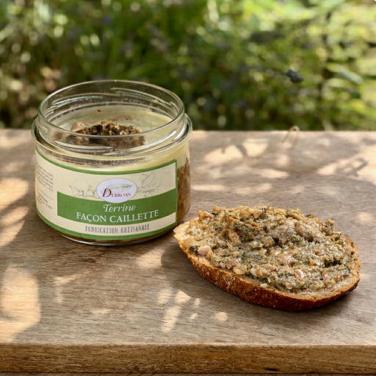 Terrine façon caillette