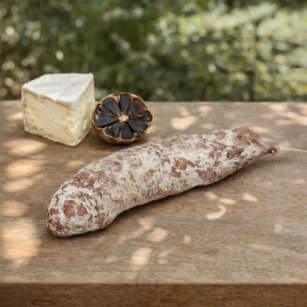 Saucisson brie et ail noir Ôsaucissons