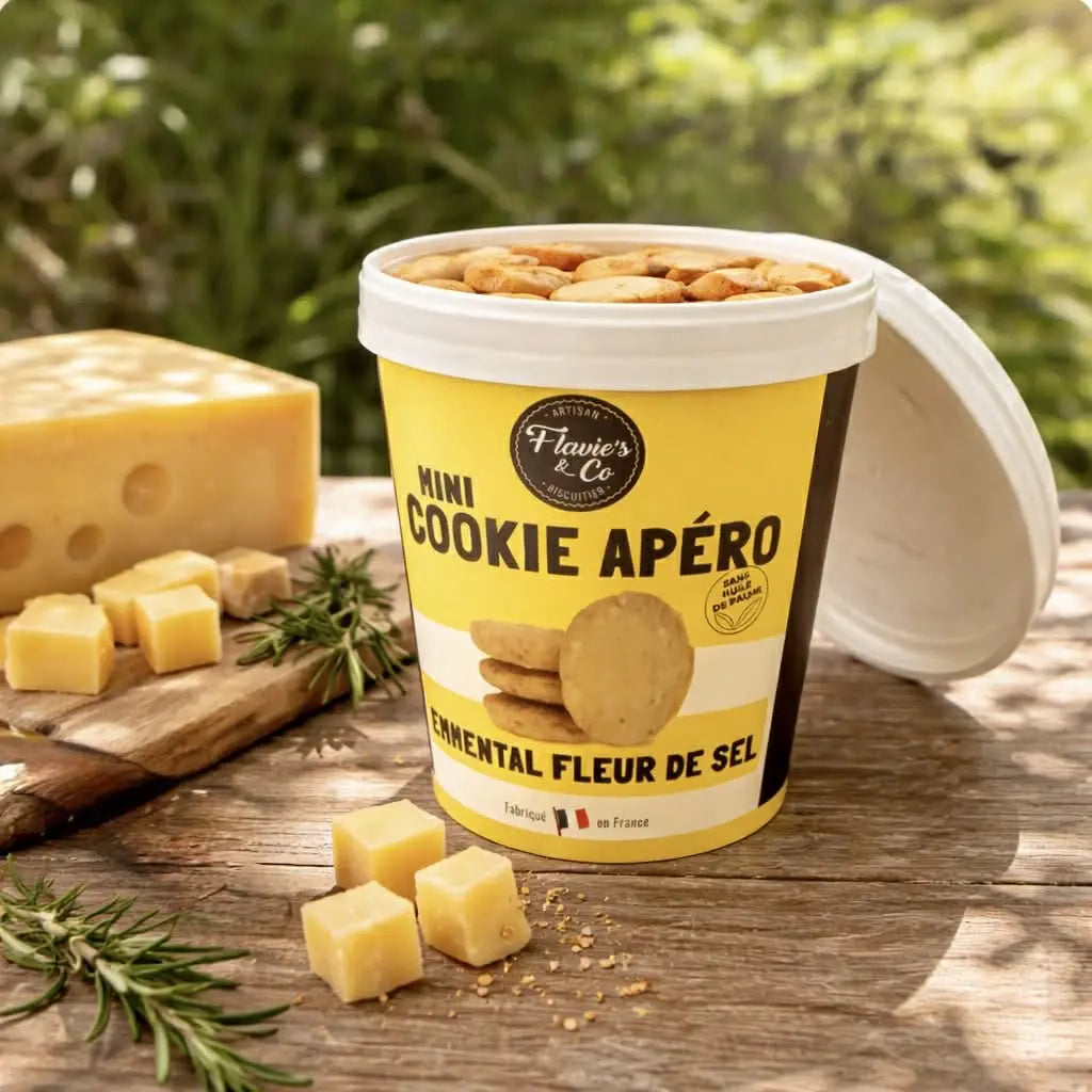 Biscuits apéro artisanal emmental Ôsaucissons