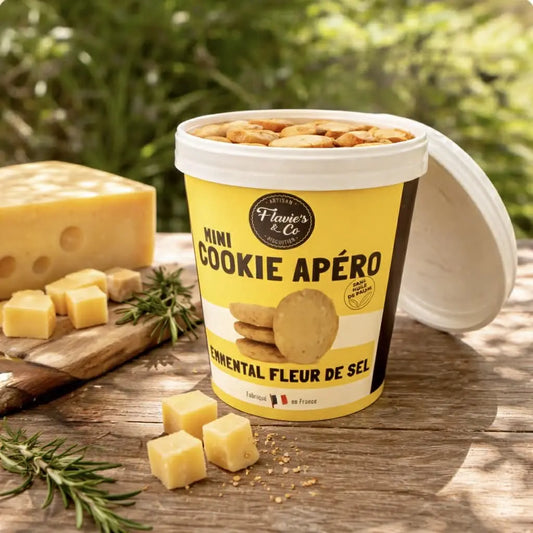 Biscuits apéro artisanal emmental Ôsaucissons