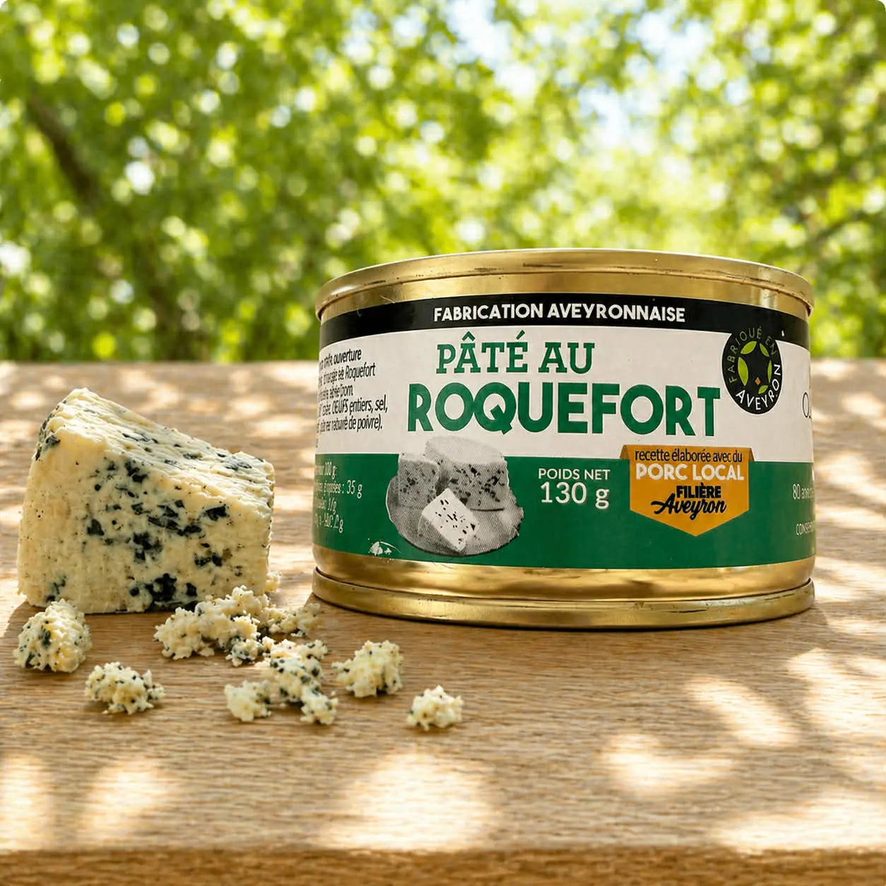 Terrine artisanale roquefort Ôsaucissons