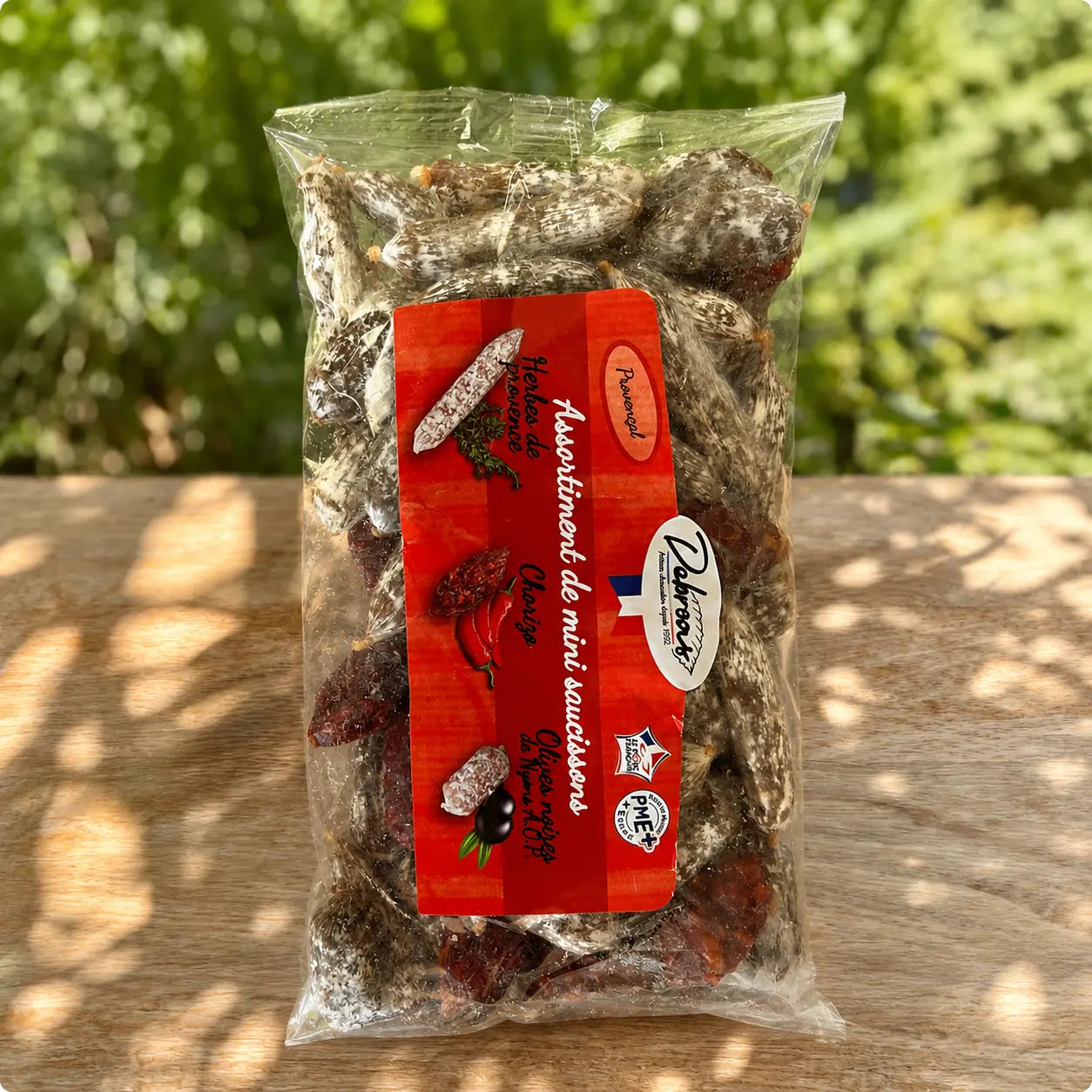 Mix apéro herbe de Provence chorizo olive Ôsaucissons