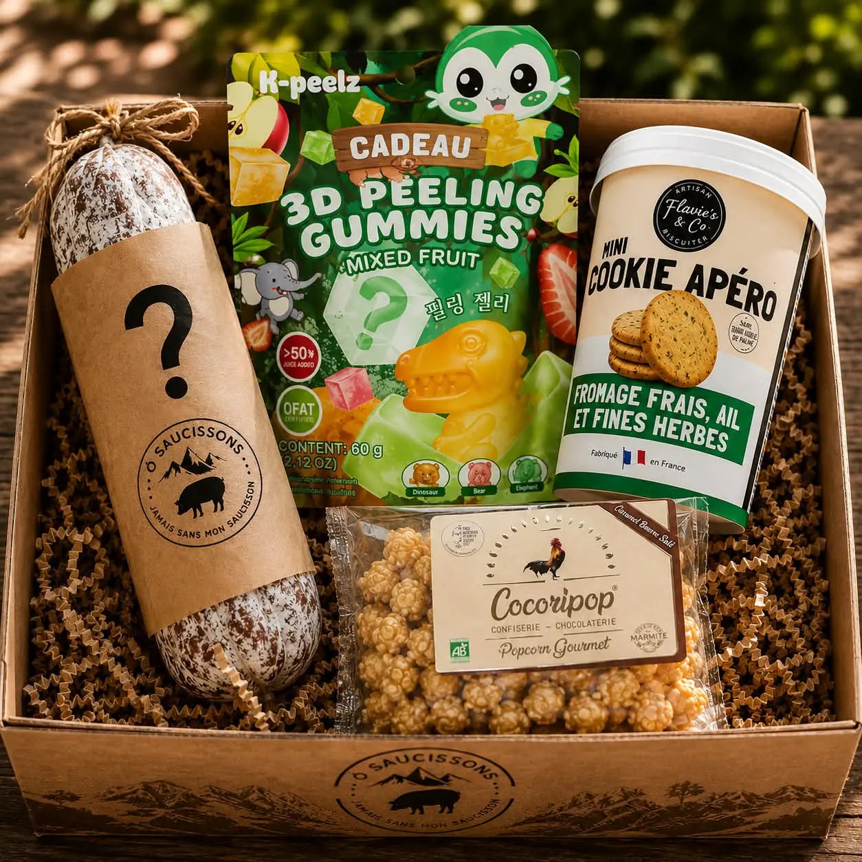 Coffret Gourmand Ôsaucissons