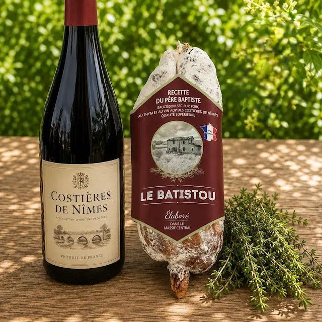 Saucisson thym & vin Ôsaucissons