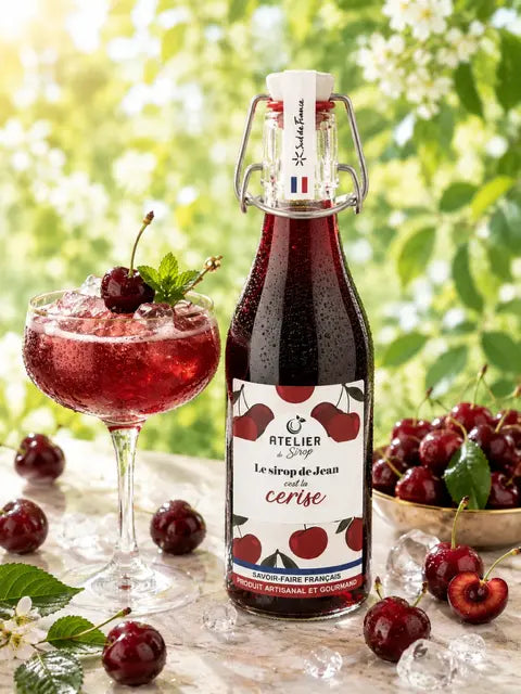 PRE COMMANDE sirop artisanal cerise Ôsaucissons
