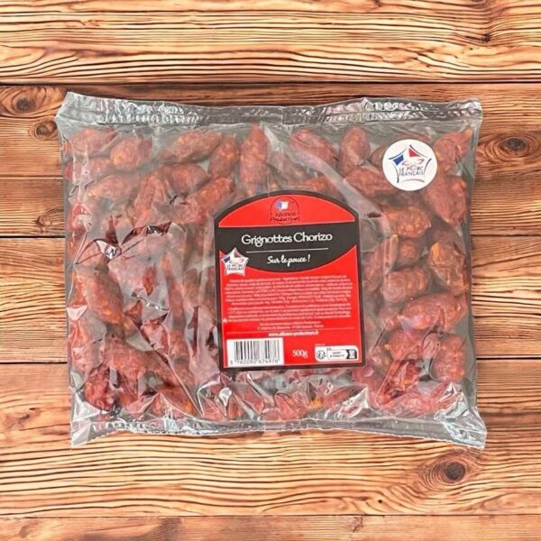 MAXI SAC GRIGNOTTES CHORIZO 500G