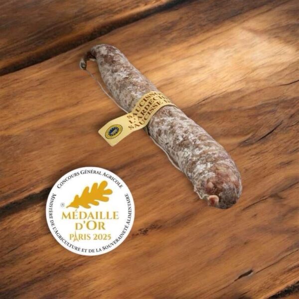 Saucisson   TRES SEC d’Ardèche artisanale igp
