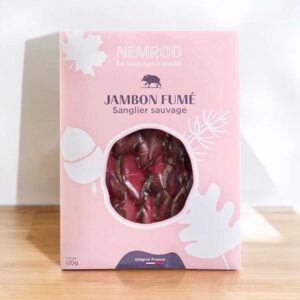 Jambon artisanal fumé de sanglier