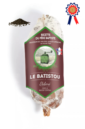 saucissons poivre vert