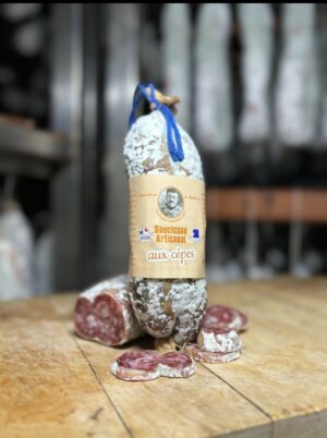 Saucisson artisanal cèpe